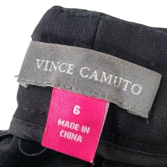 Vince Camuto Vlack Straight Leg Dlacks Ponte Ankle Pants 6 - Picture 5 of 5